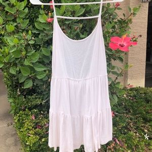 mLLKy wAy White Spaghetti Strap Sundress
